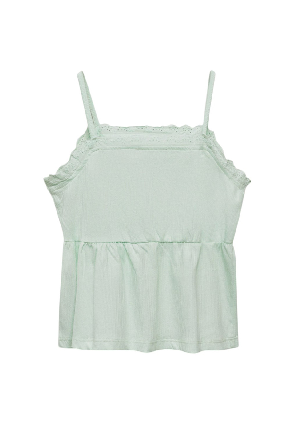 Девочкам Mango Kids Топ BIMBA из эластичного хлопка (цвет ), артикул 87097689 | Фото 2