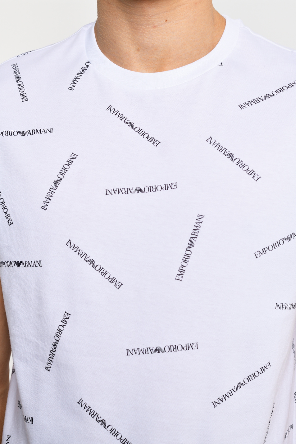 Мужской Emporio Armani Футболка из натурального хлопка (цвет ), артикул 3H1TD7-1J30Z | Фото 2