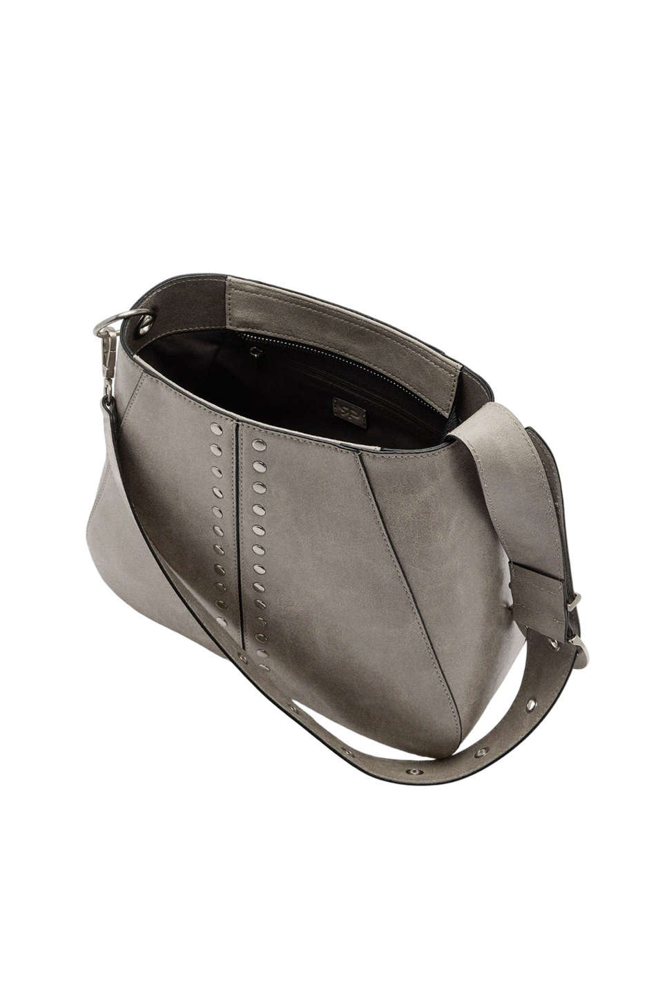 Сумка на плечо с заклепками|Основной цвет:Серый Женский Parfois Сумка на плечо с заклепками (цвет ), артикул 240932 | Фото 3