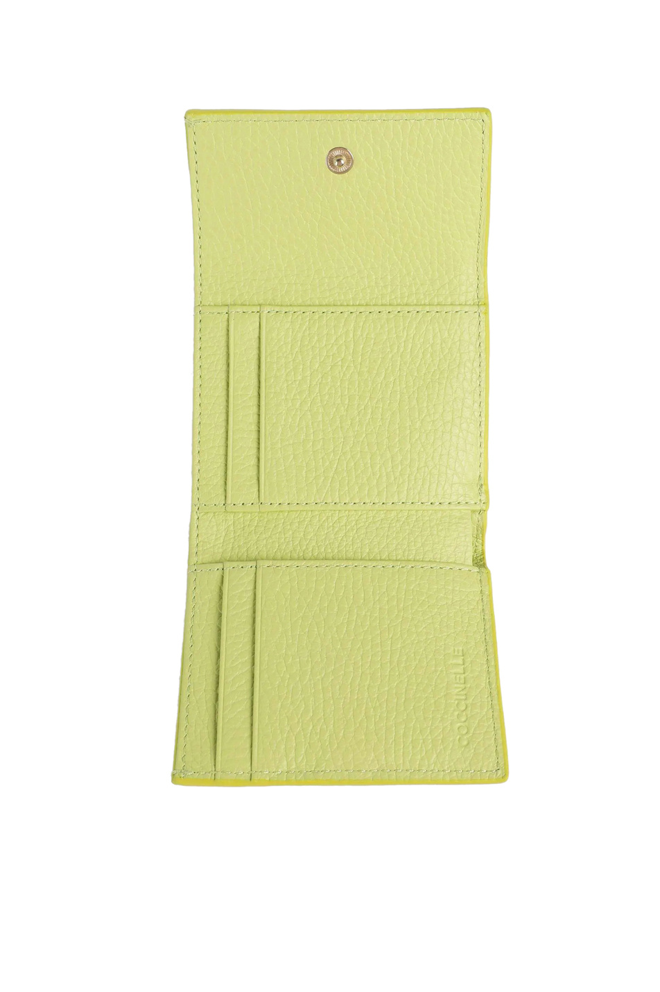 Кошелек METALLIC из натуральной кожи|Основной цвет:Зеленый Женский Coccinelle Кошелек METALLIC из натуральной кожи (цвет ), артикул E2MW511B801 | Фото 4