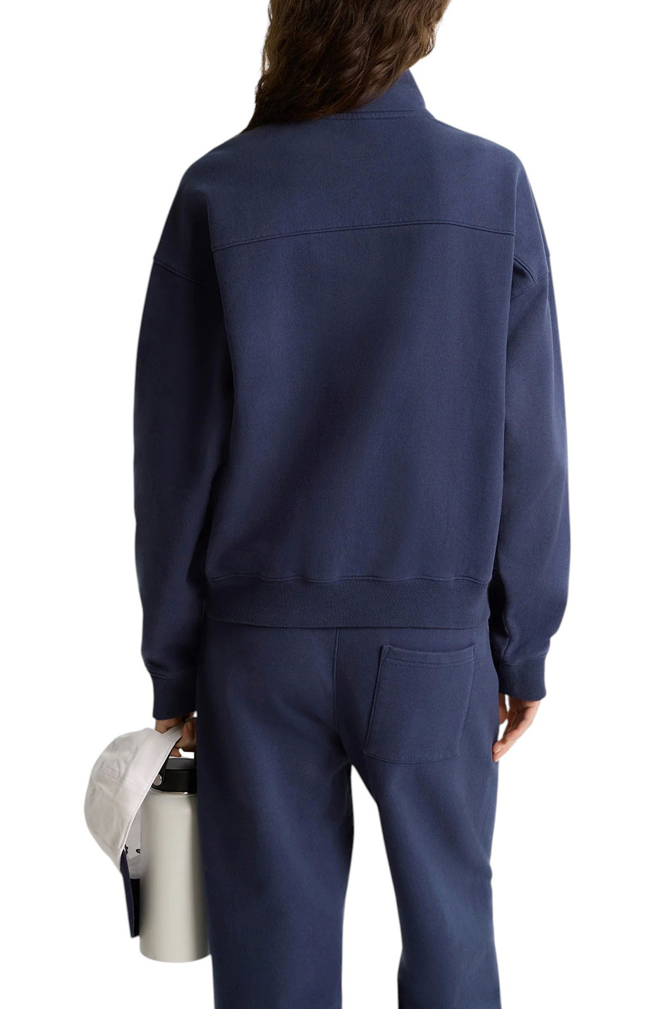 Женский Sporty & Rich Толстовка с логотипом (цвет ), артикул ST073606231BL106 | Фото 4