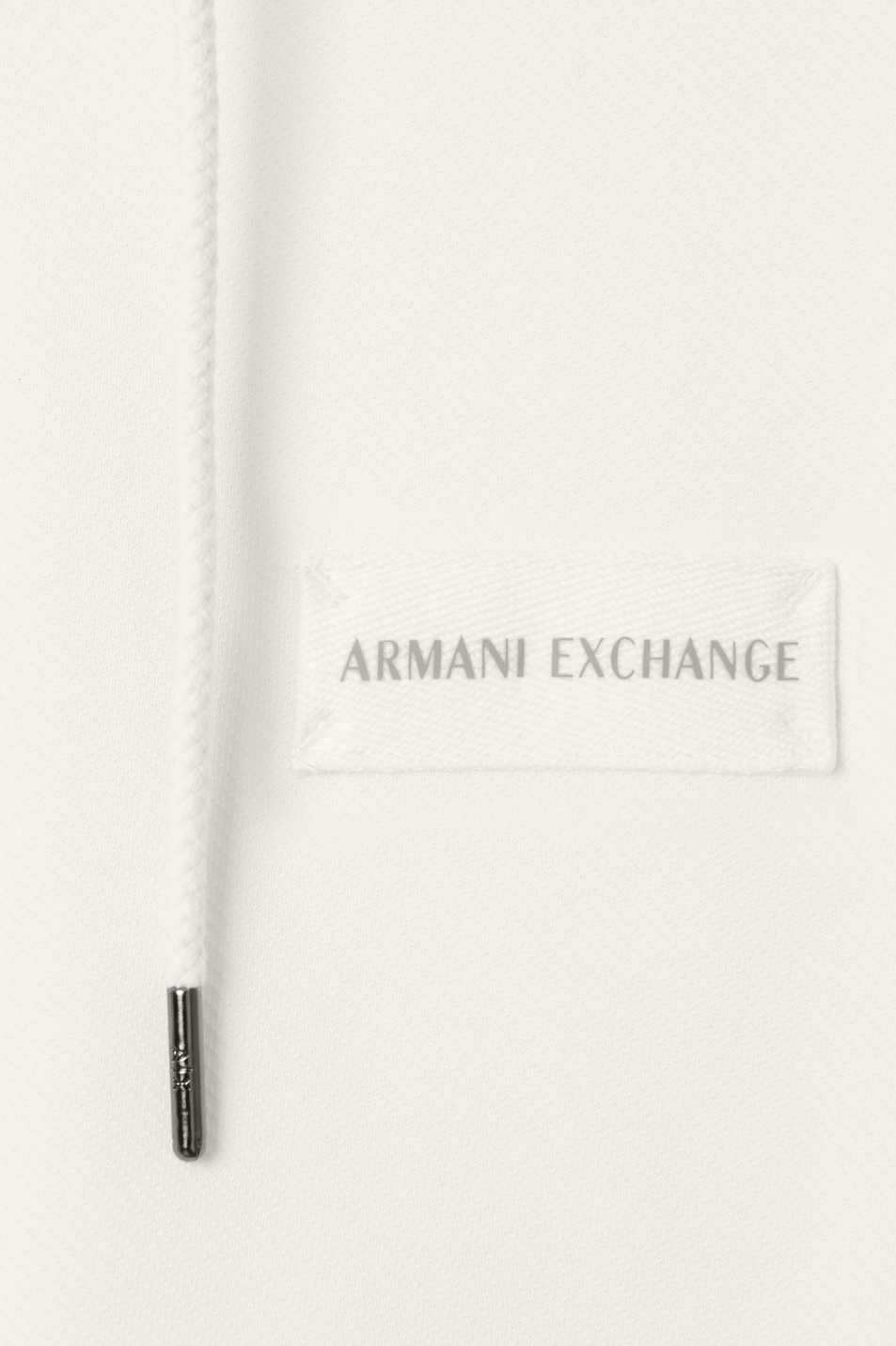 Толстовка однотонная|Основной цвет:Белый Мужской Armani Exchange Толстовка однотонная (цвет ), артикул XM002352-AF21869 | Фото 7