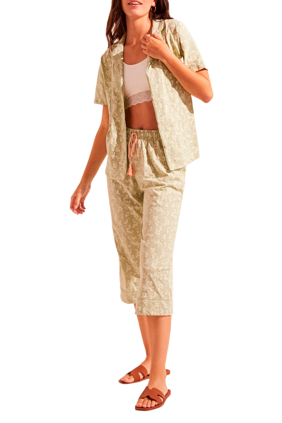 Women'secret Пижама в рубашечном стиле из натурального хлопка (цвет ), артикул 3594612 | Фото 2