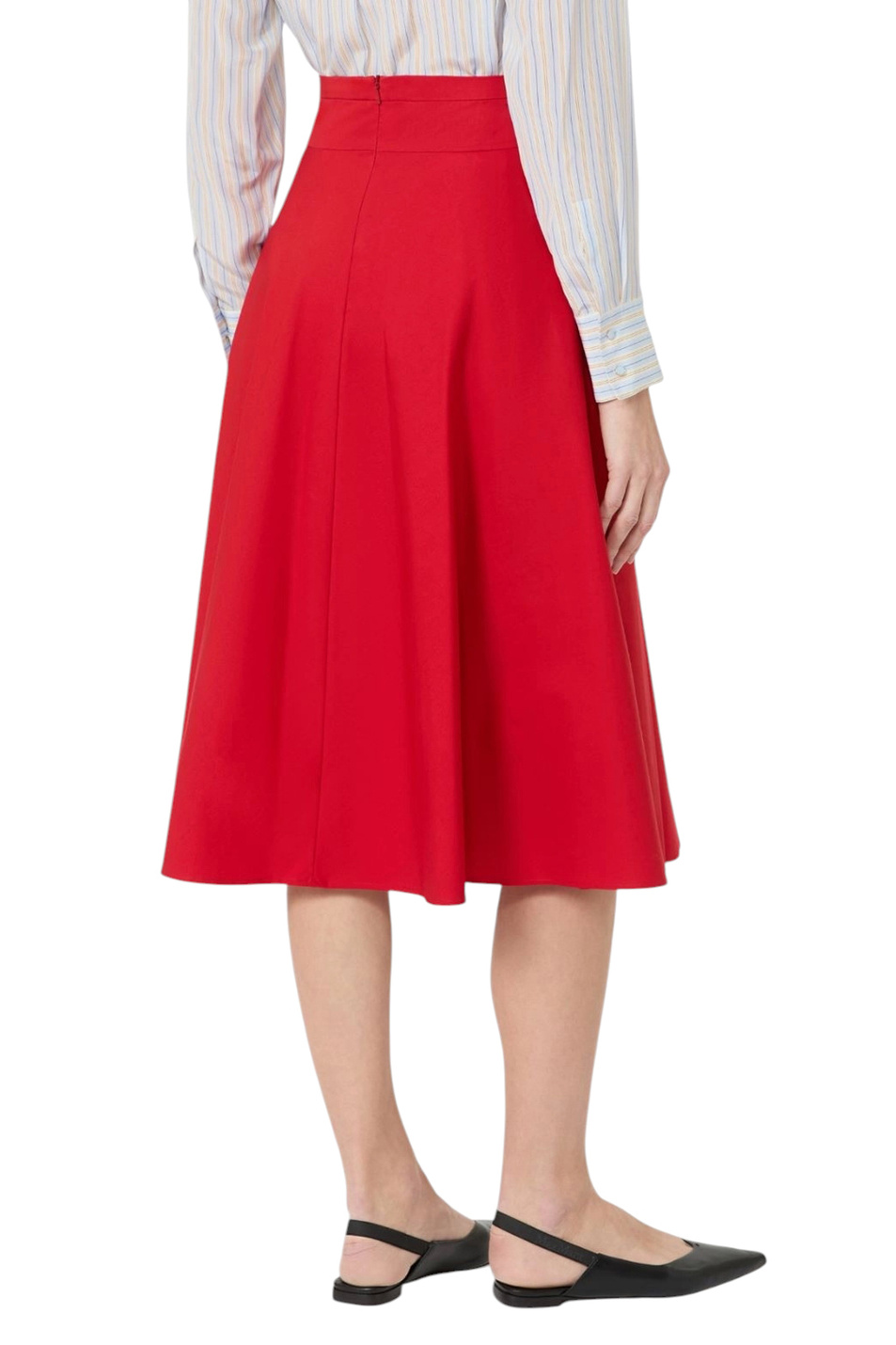 Женский Max Mara Юбка VOLUME из хлопка (цвет ), артикул 2616101021 | Фото 4