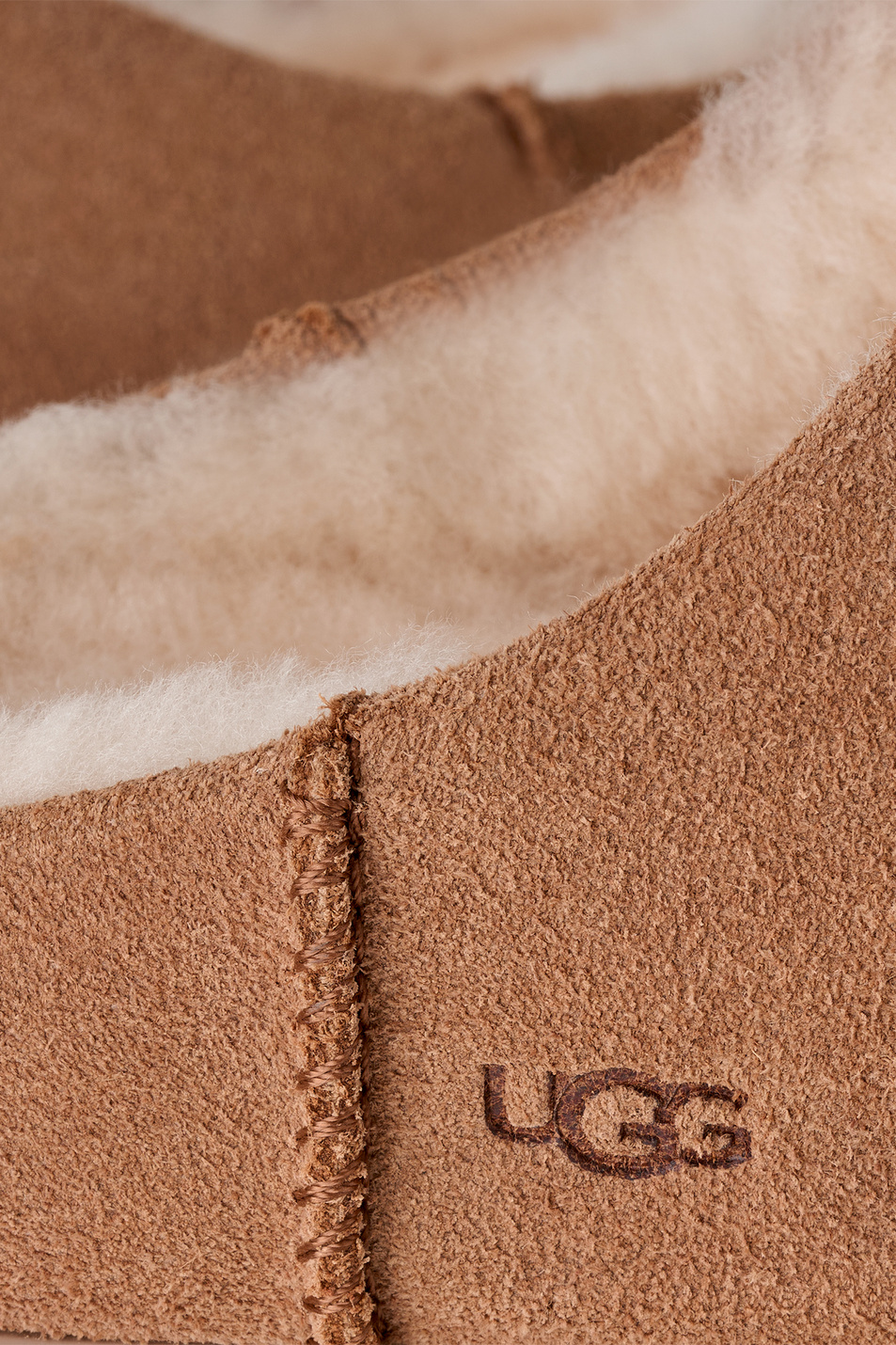 Тапочки ELEA SLIP-ON с натуральным мехом|Основной цвет:Коричневый Женский UGG Тапочки ELEA SLIP-ON с натуральным мехом (цвет ), артикул 1171390 | Фото 7