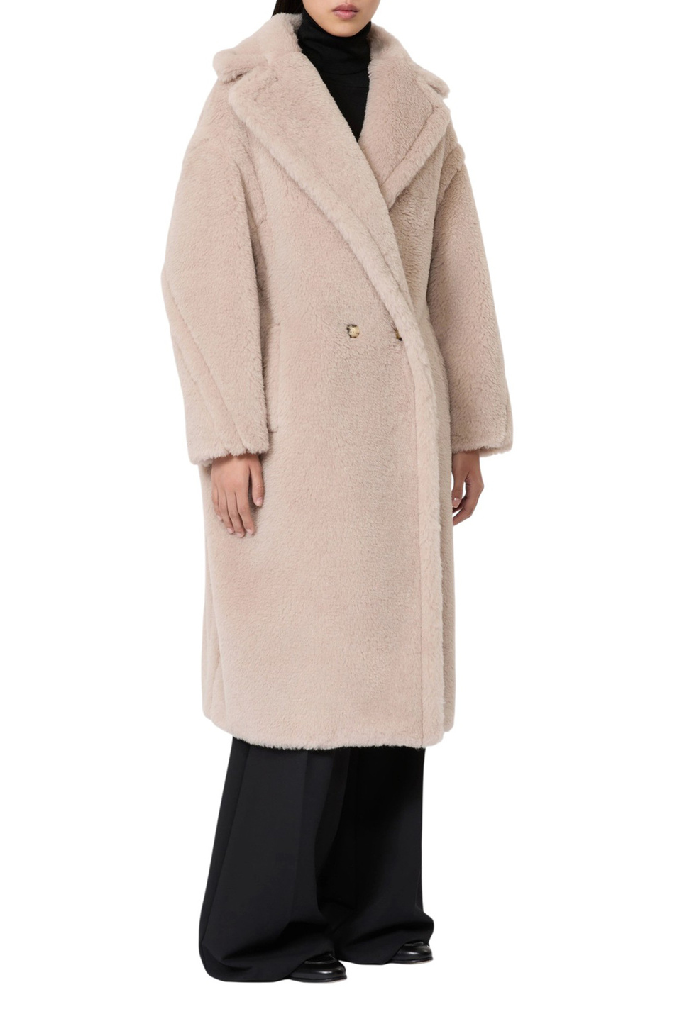 Женский Max Mara Пальто TEDGIRL из смесовой пряжи альпаки (цвет ), артикул 2521016052 | Фото 3