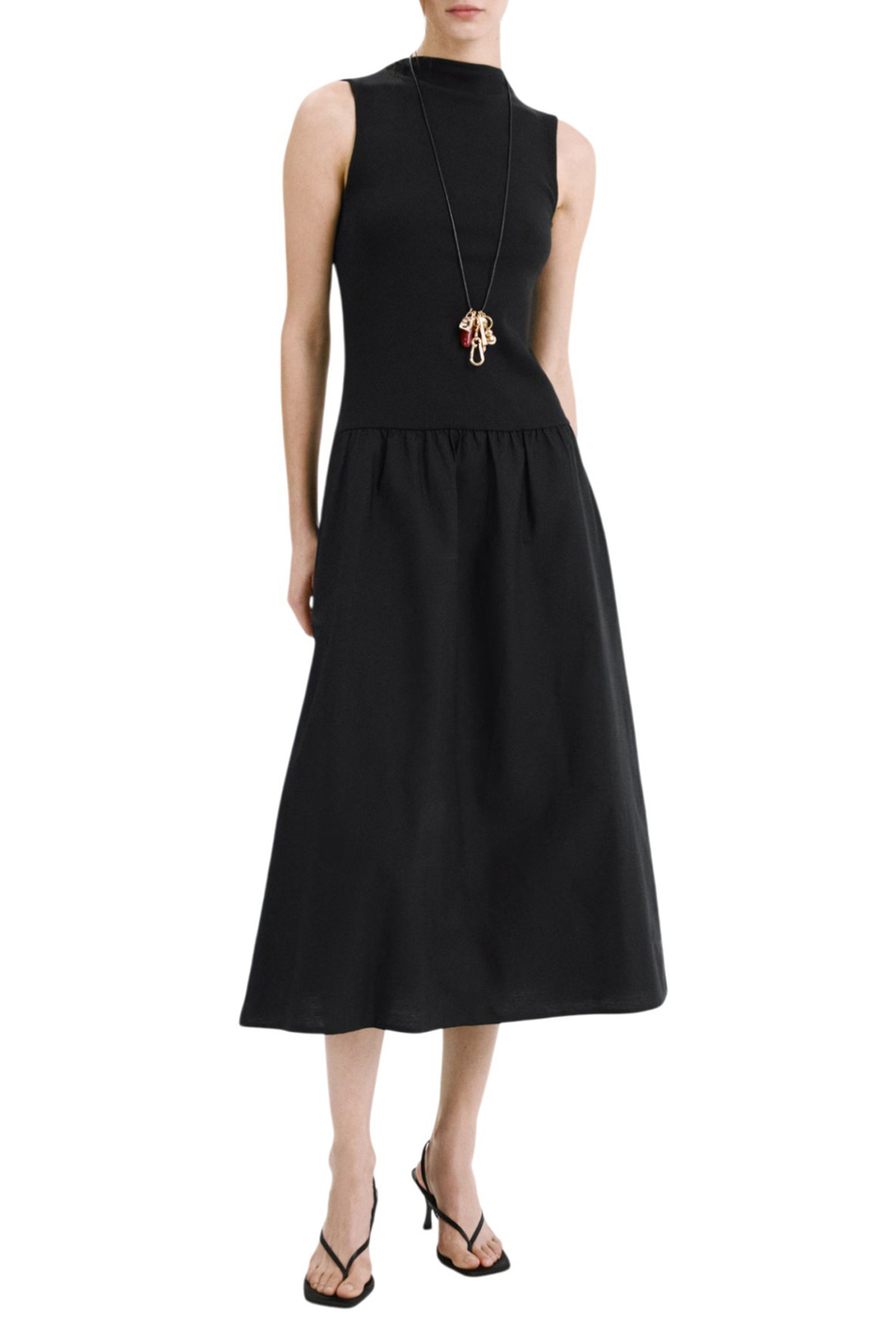 Женский Mango Платье VALVIN из эластичного хлопка (цвет ), артикул 27057141 | Фото 2