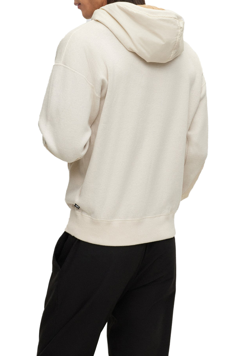 Мужской BOSS Толстовка свободного кроя с капюшоном (цвет ), артикул 50477375 | Фото 4