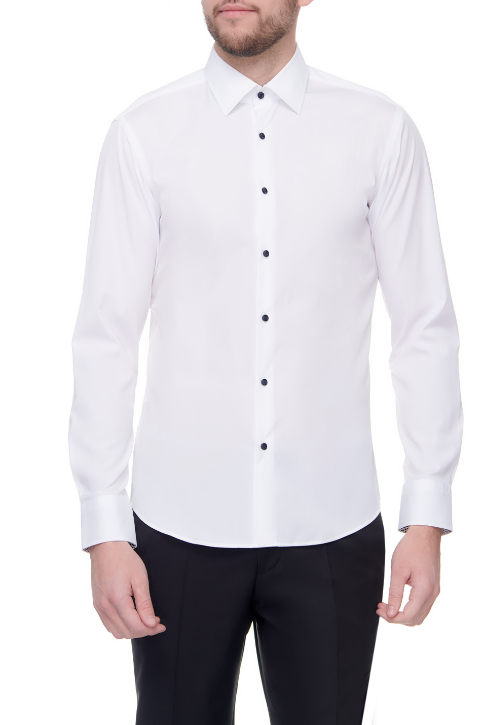 BOSS Рубашка с контрастными пуговицами (цвет ), артикул 50464162 | Фото 1