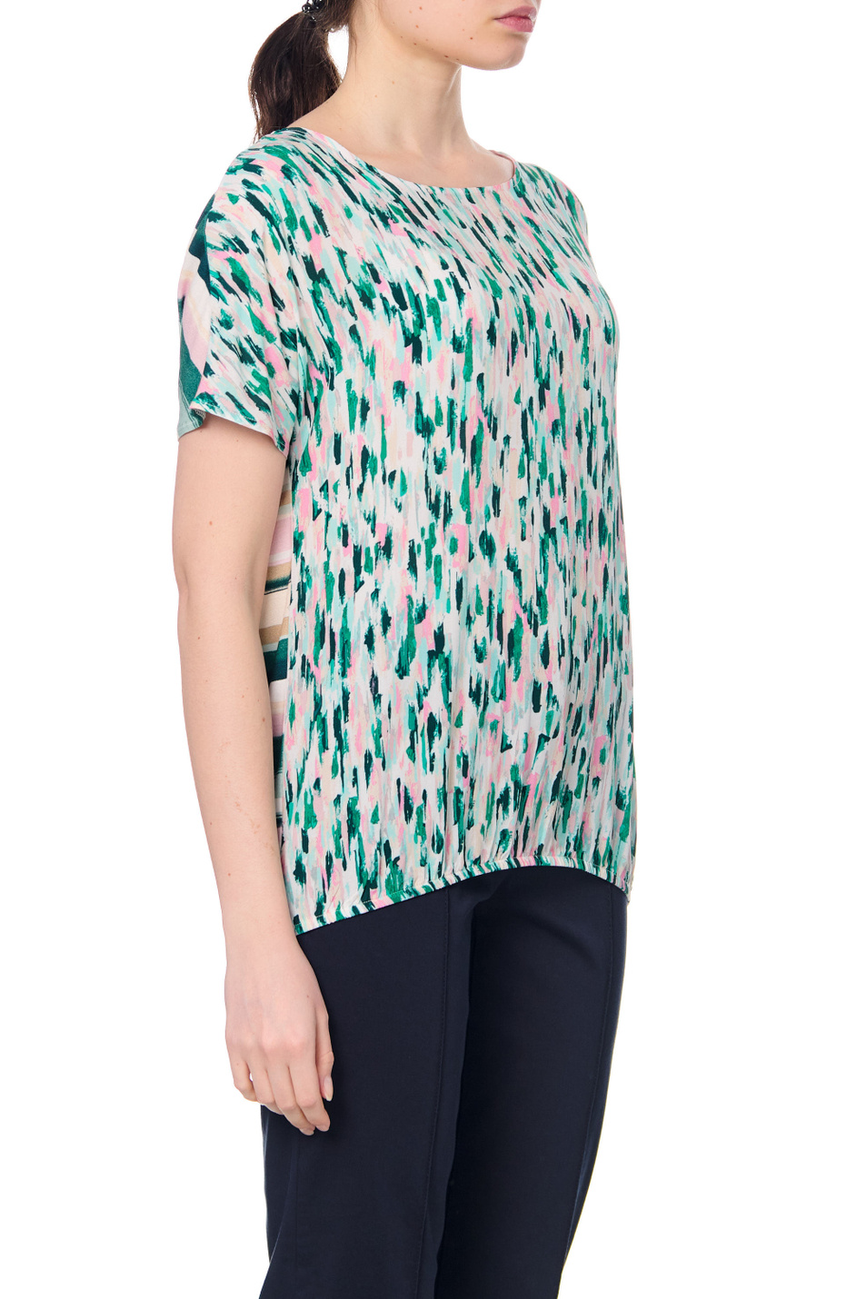 Женский Gerry Weber Футболка из вискозы (цвет ), артикул 670039-44046 | Фото 5