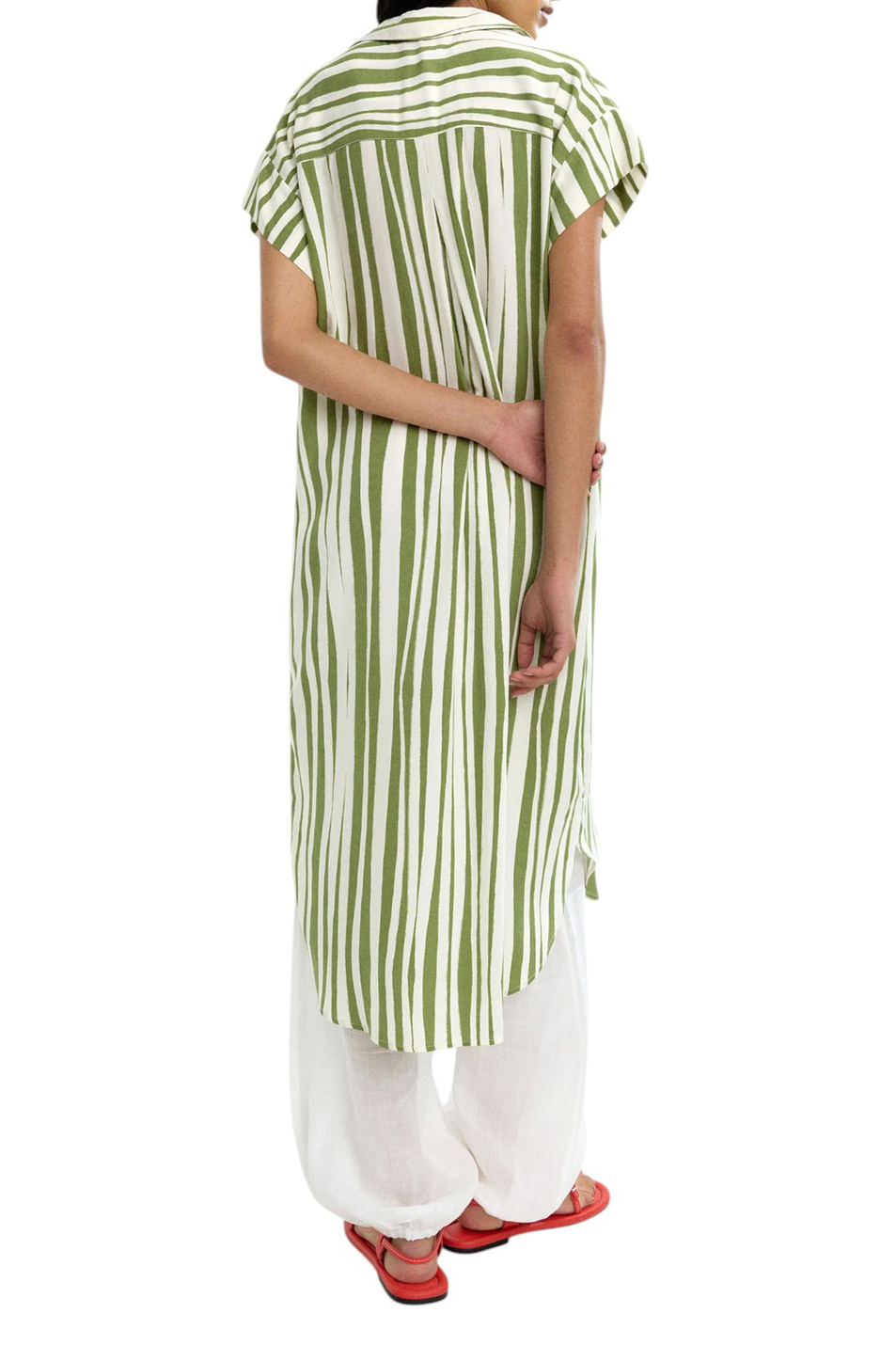 Женский Parfois Платье-рубашка в полоску (цвет ), артикул 236803 | Фото 4