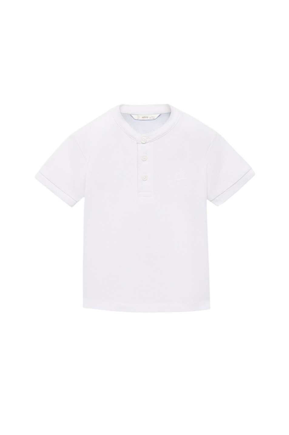 Малышам мальчикам Mango Kids Футболка HANOIB8 из хлопка (цвет ), артикул 87064780 | Фото 1
