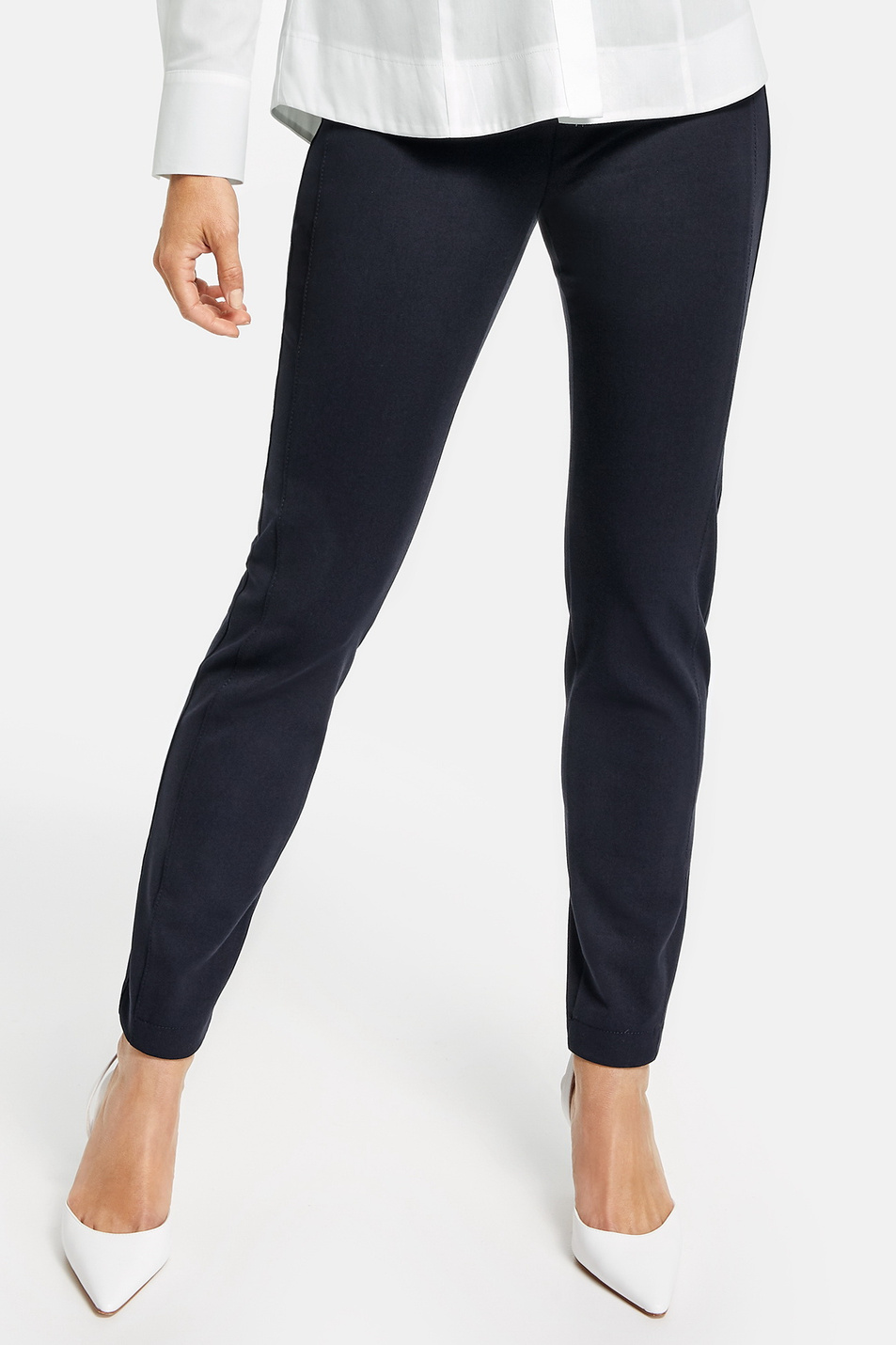 Женский Gerry Weber Брюки из смесовой вискозы (цвет ), артикул 92351-67905-Slim Fit 7/8 | Фото 1