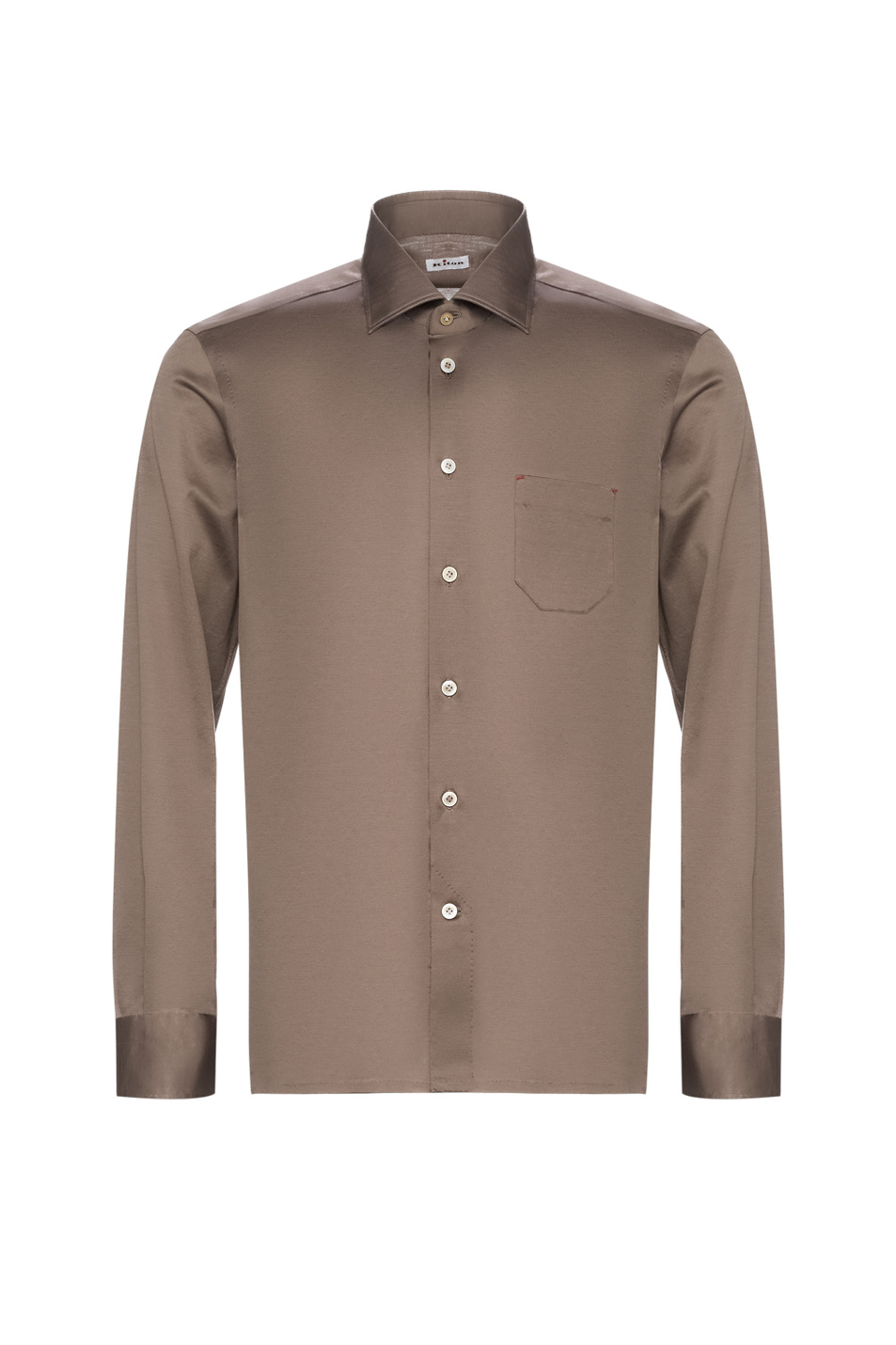 Мужской Kiton Рубашка из хлопка (цвет ), артикул UMCNERH0923413002 | Фото 1