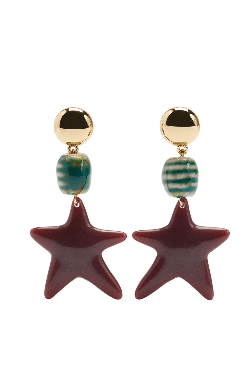 Женский Parfois Серьги с подвеской в виде звезды (цвет ), артикул 244881 | Фото 1