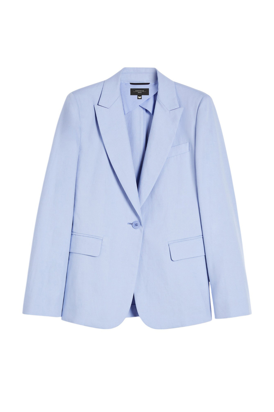Женский Weekend Max Mara Пиджак QUITO из хлопка и льна (цвет ), артикул 2515041062 | Фото 1