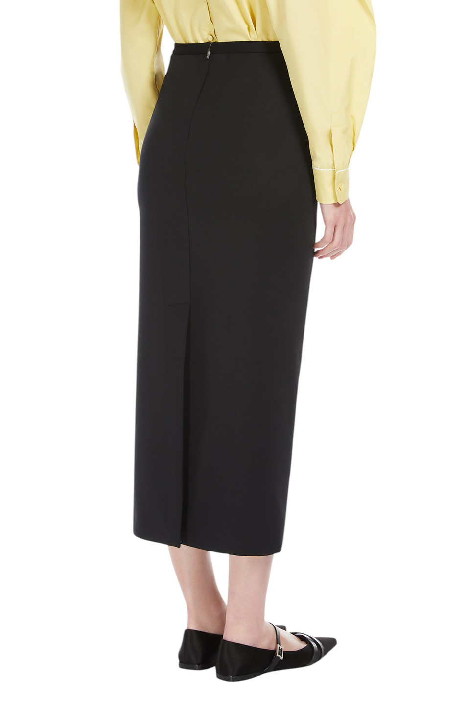 Женский Max Mara Юбка CHARME однотонная (цвет ), артикул 2511771012 | Фото 4