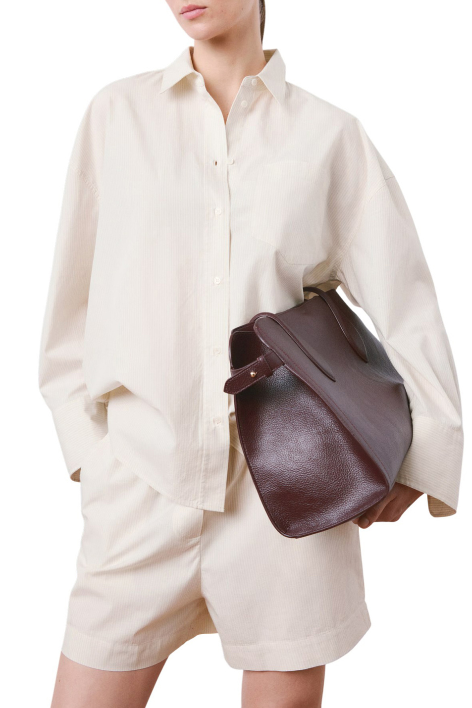 Женский Mango Рубашка FRANCA из хлопка (цвет ), артикул 27044081 | Фото 3