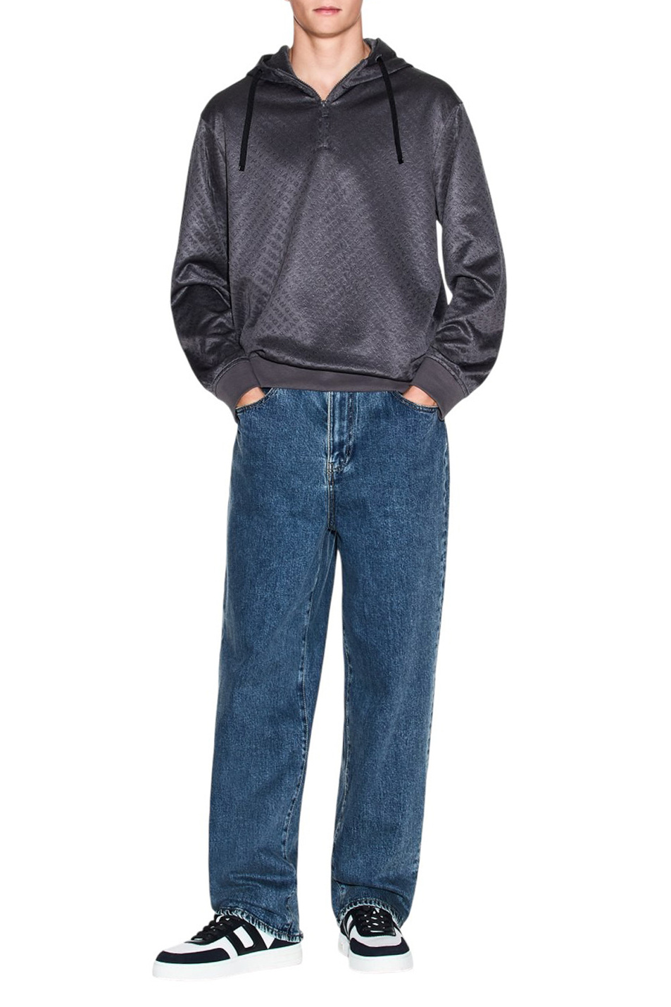 Мужской Armani Exchange Джинсы из смесового хлопка (цвет ), артикул XM001156-AF14870 | Фото 3