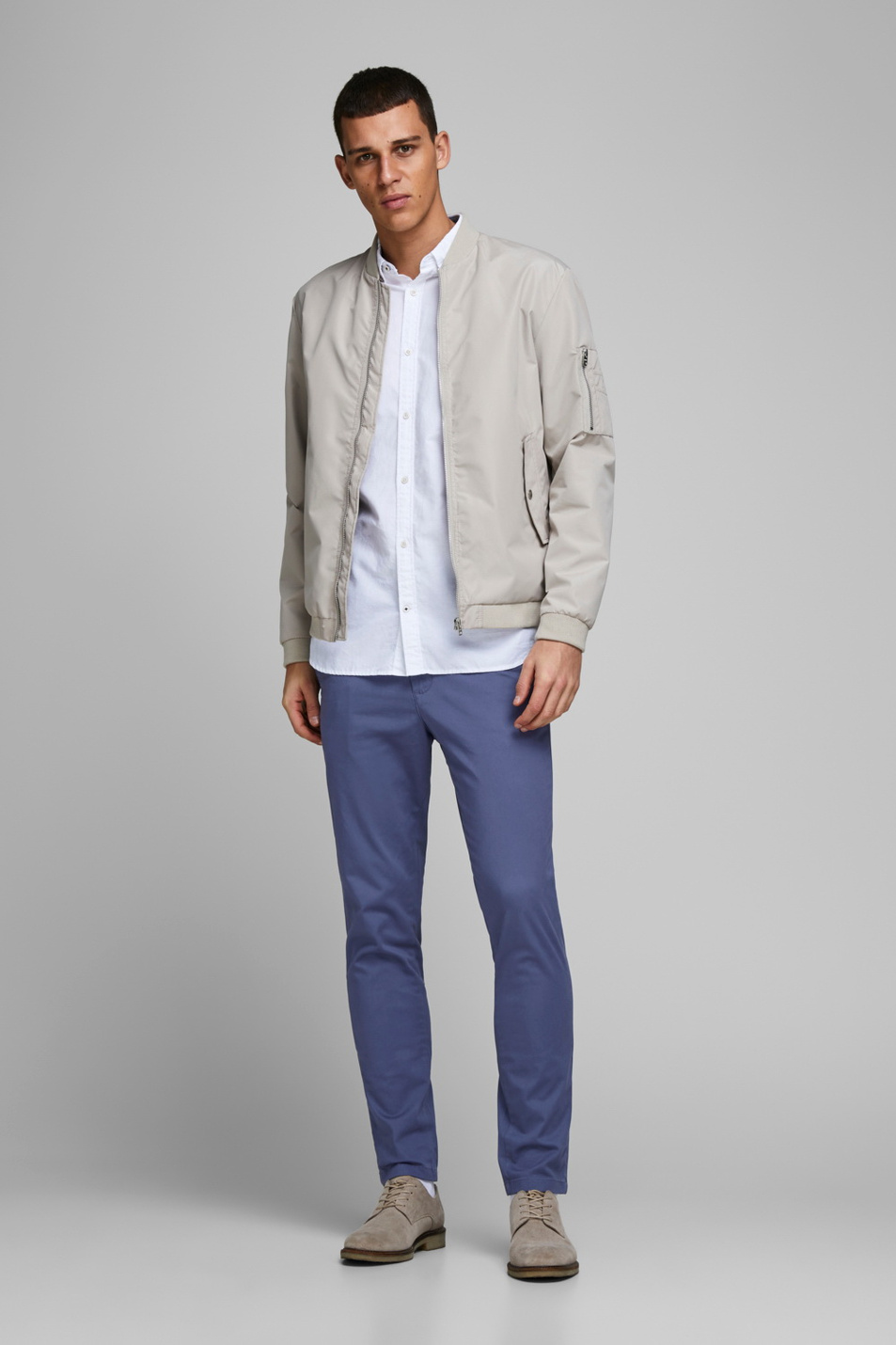 Мужской Jack & Jones Мужские брюки чинос Marco (цвет ), артикул 12165613 | Фото 3