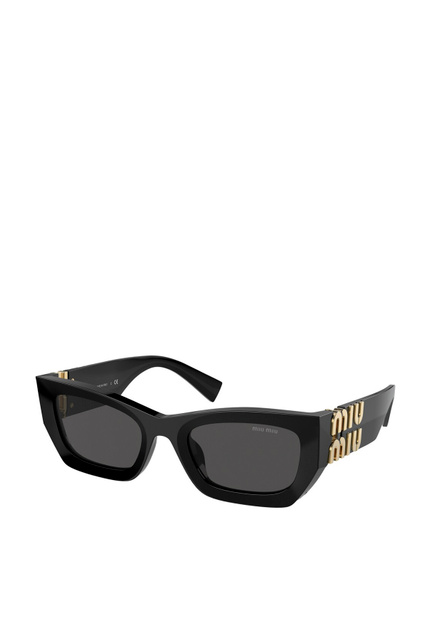 Солнцезащитные очки 0MU 09WS|Основной цвет:Черный|Артикул:0MU 09WS | Фото 1