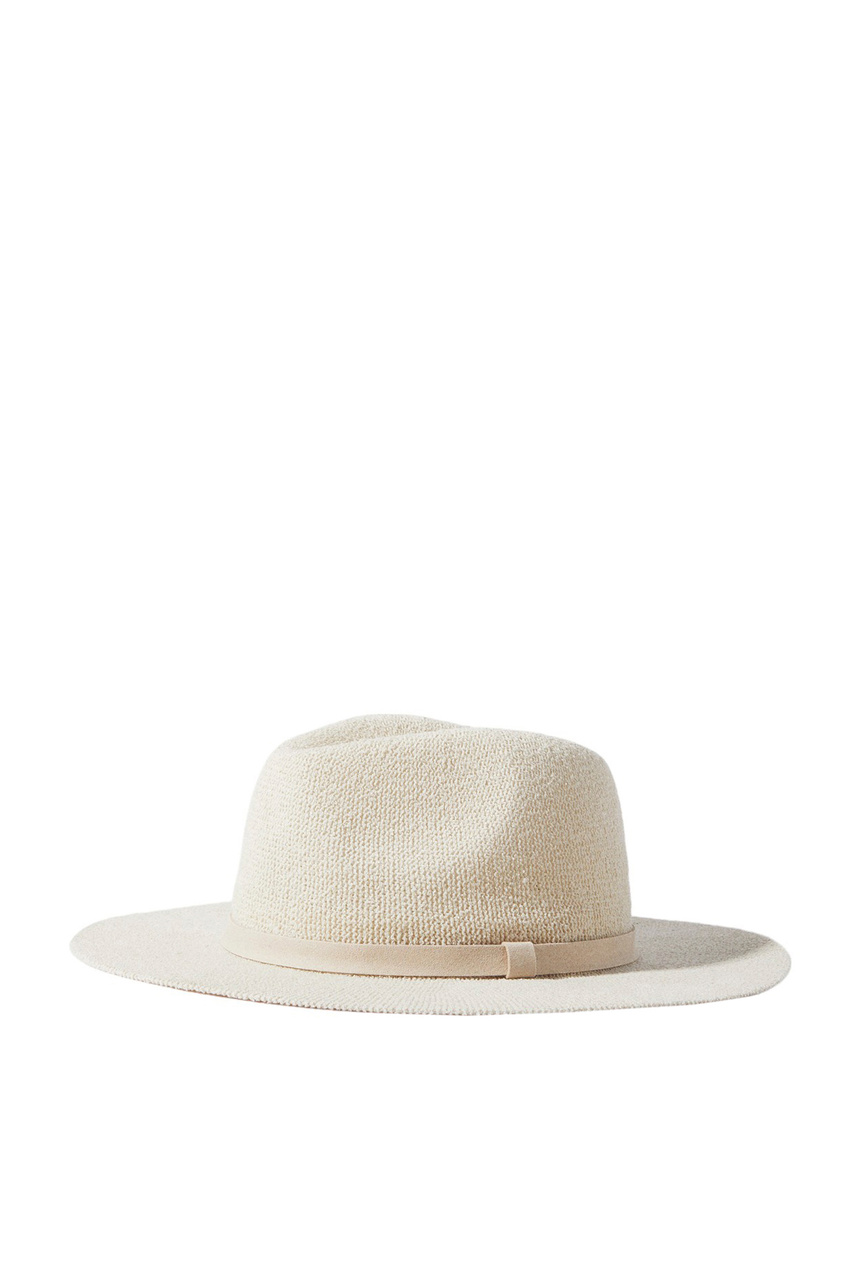 Шляпа с лентой|Основной цвет:Белый|Артикул:216777 | Фото 1