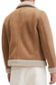 Mango Man Куртка JODHPUR на подкладке из искусственной овчины ( цвет), артикул 27010044 | Фото 5