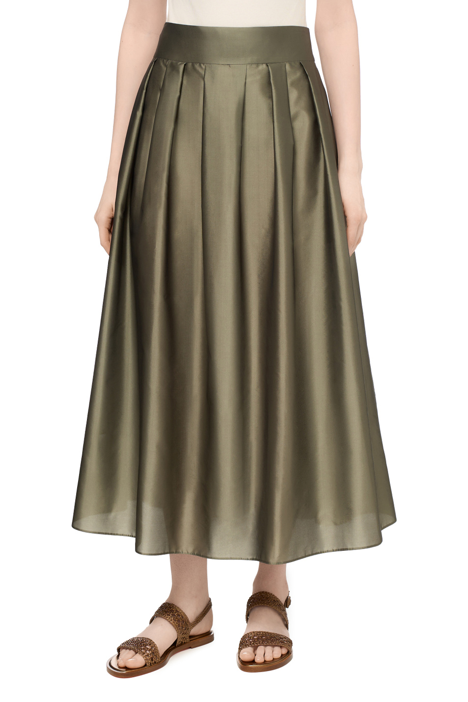 Женский Max Mara Юбка однотонная (цвет ), артикул 2619101013 | Фото 4