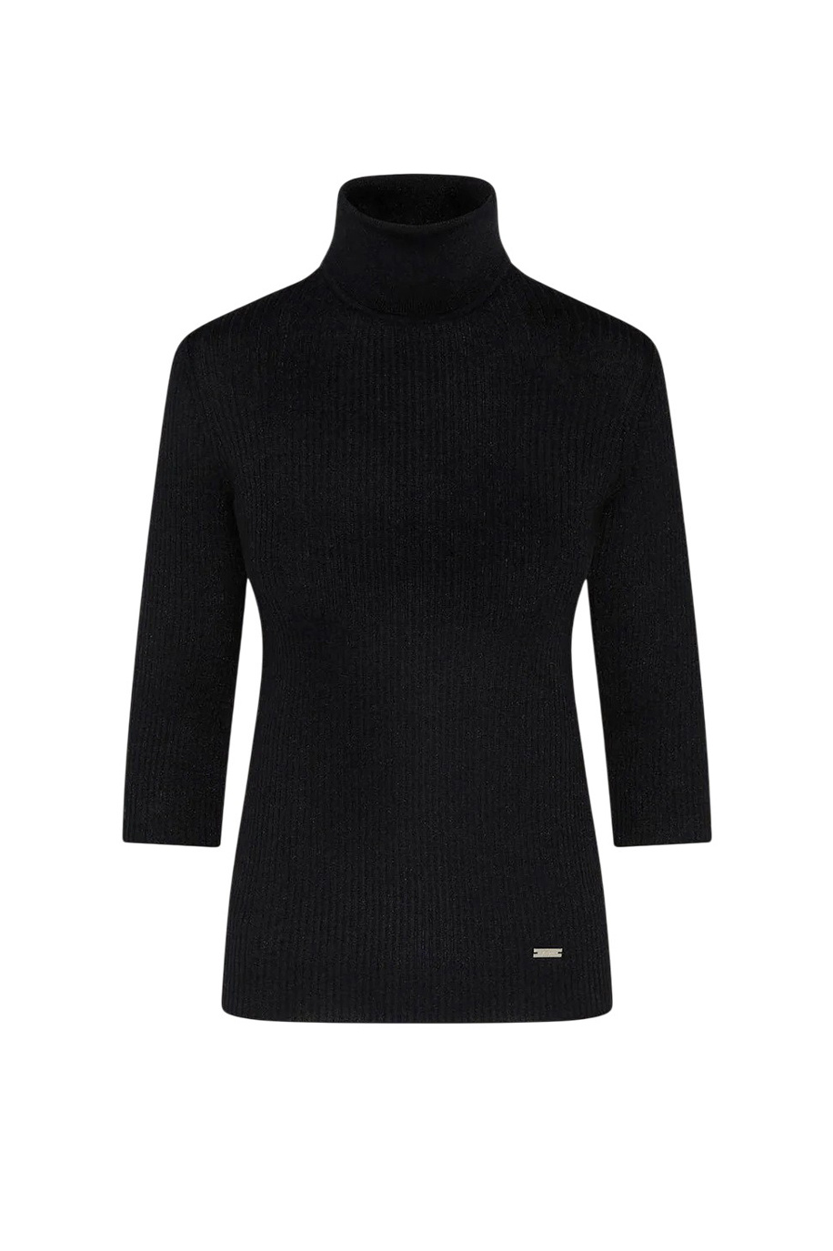 Водолазка из смесовой шерсти|Основной цвет:Черный Женский Kiton Водолазка из смесовой шерсти (цвет ), артикул D587230100O | Фото 1