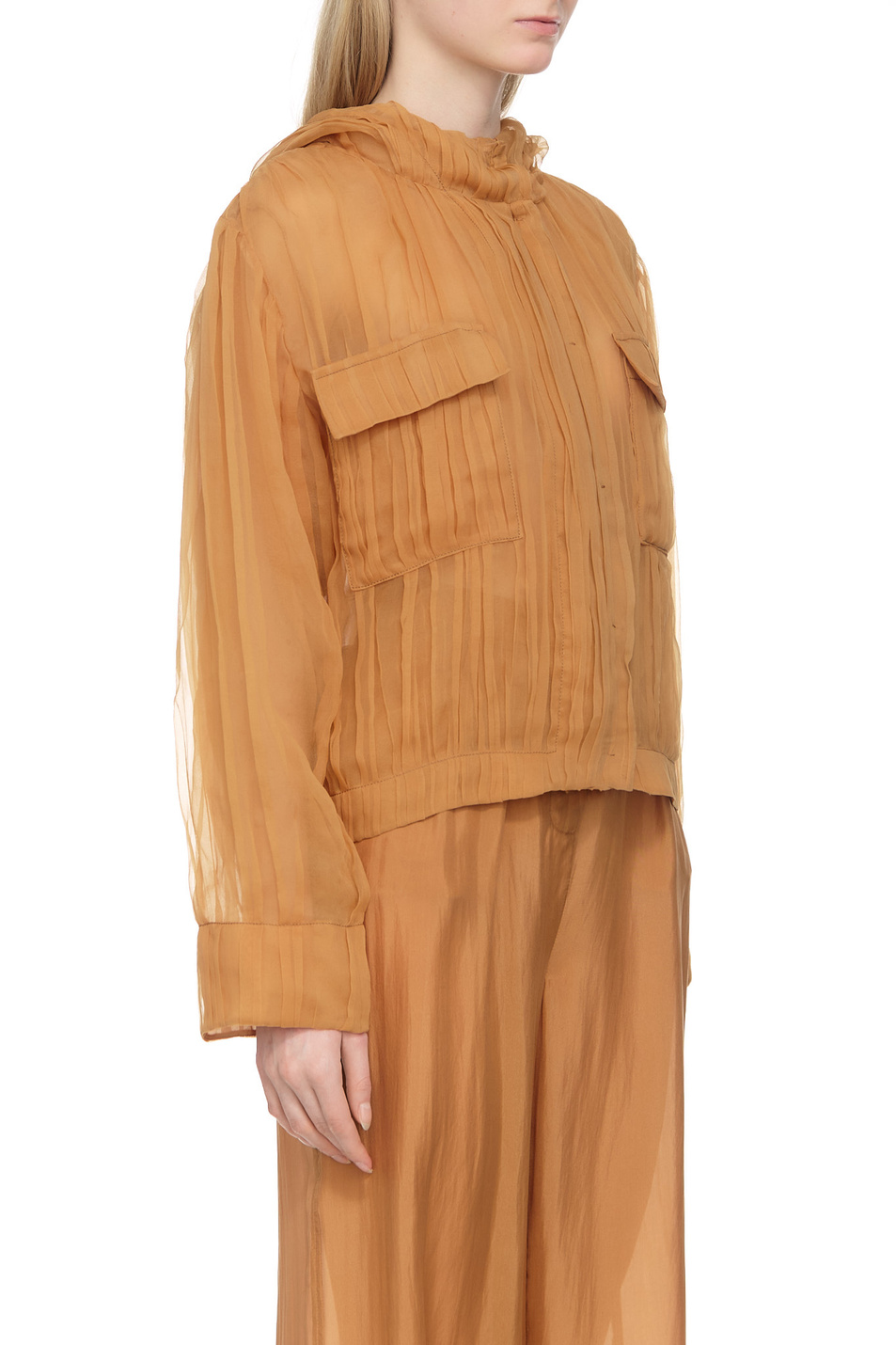 Женский Alberta Ferretti Куртка из натурального шелка (цвет ), артикул A0605-0115 | Фото 3