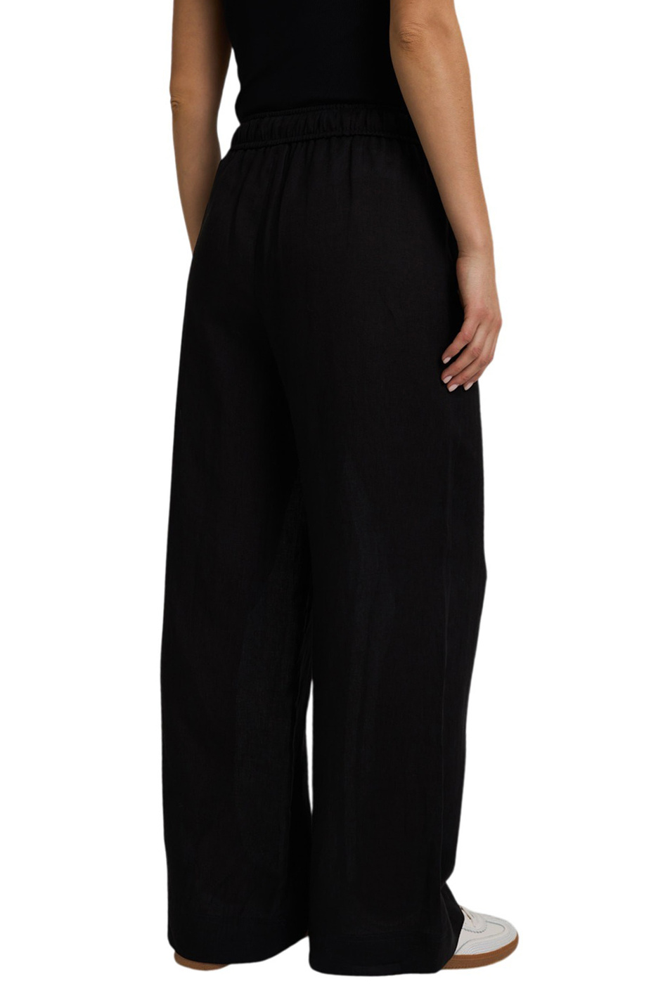 Женский MARELLA Брюки MLSUOMO из льна (цвет ), артикул 2613131084 | Фото 5