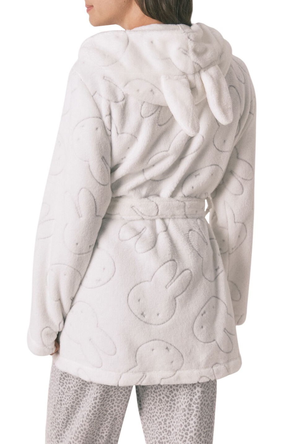 Женский Women'secret Халат из флиса с принтом (цвет ), артикул 4412202 | Фото 3