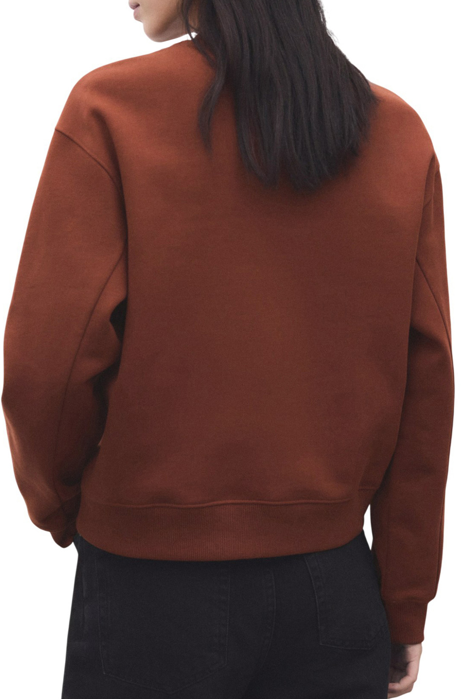 Женский Mango Свитшот LEXA из хлопка (цвет ), артикул 27051338 | Фото 4