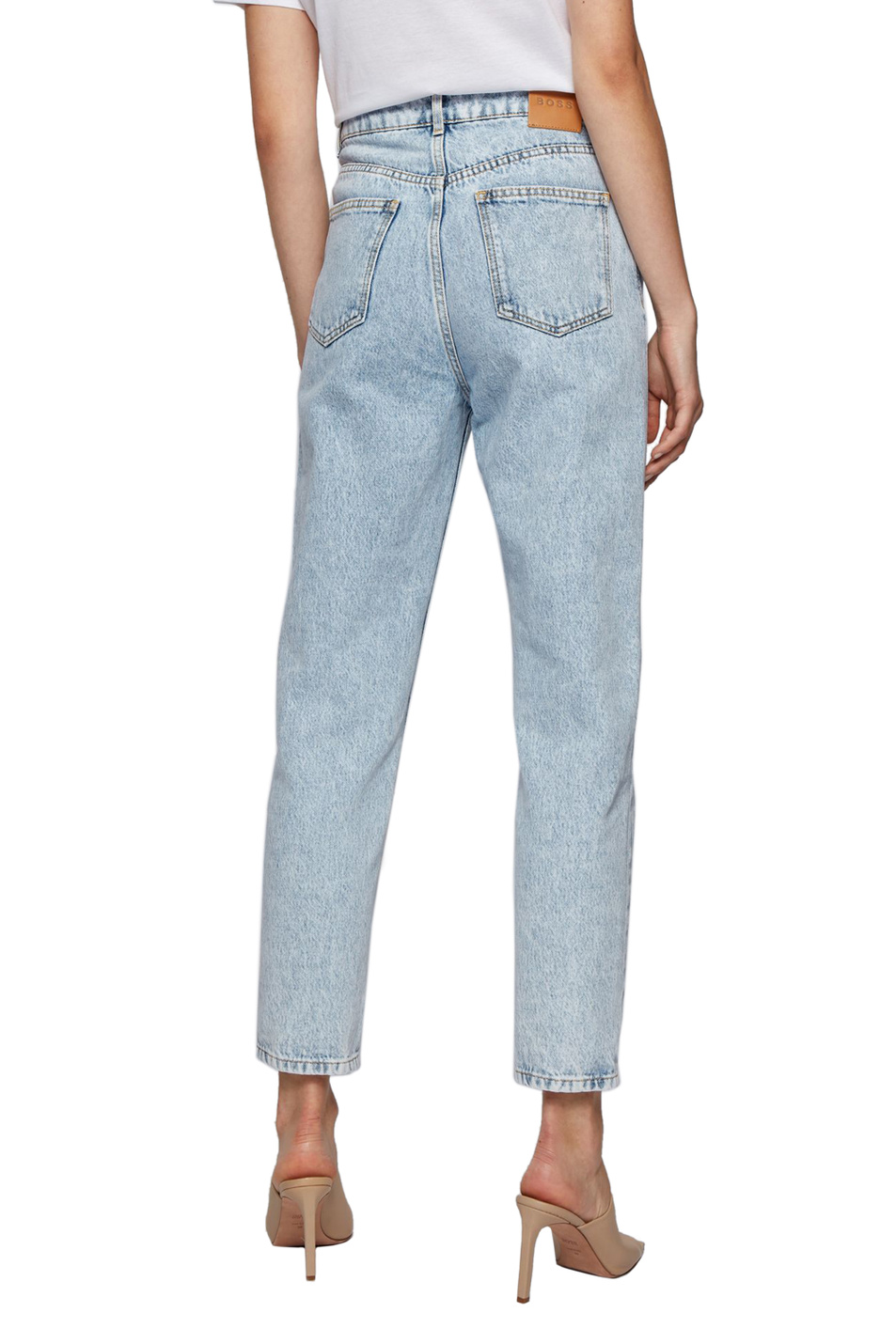 BOSS Укороченные джинсы MODERN с завышенной талией (цвет ), артикул 50452900 | Фото 4