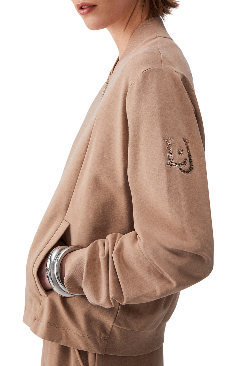 Женский Liu Jo Костюм спортивный из эластичного хлопка (цвет ), артикул TA6222FS090 | Фото 4