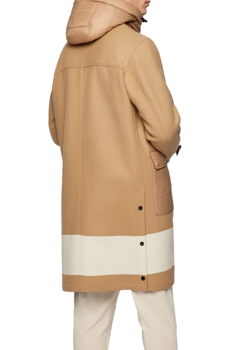 BOSS Пальто свободного кроя с цветными блоками ( цвет), артикул 50454305 | Фото 4
