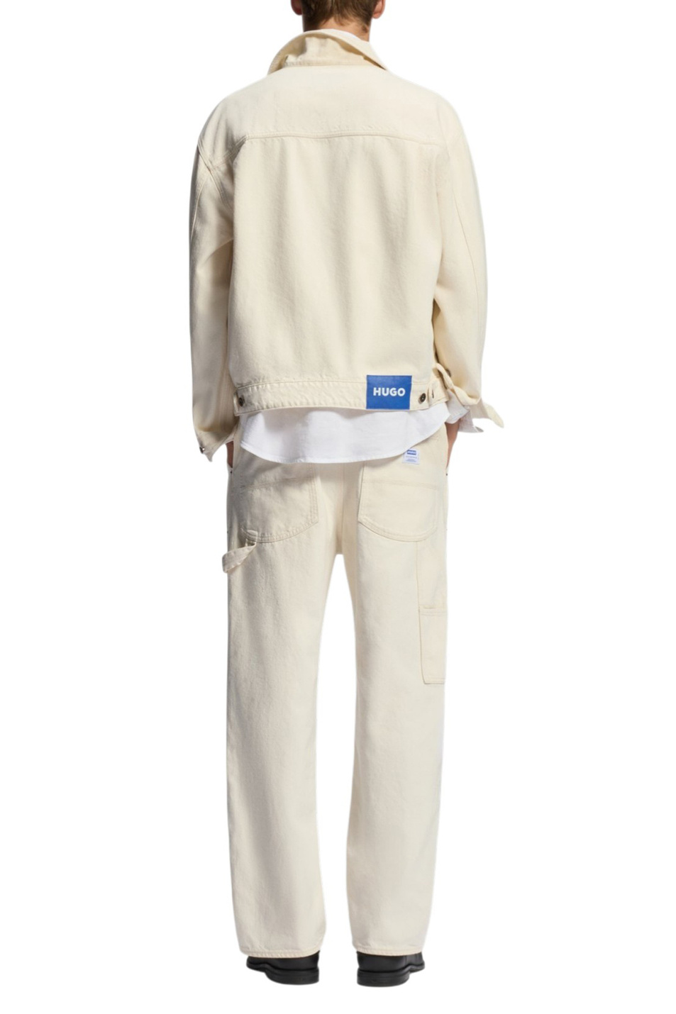 Мужской HUGO Джинсы Carpenter из хлопка (цвет ), артикул 50555981 | Фото 4