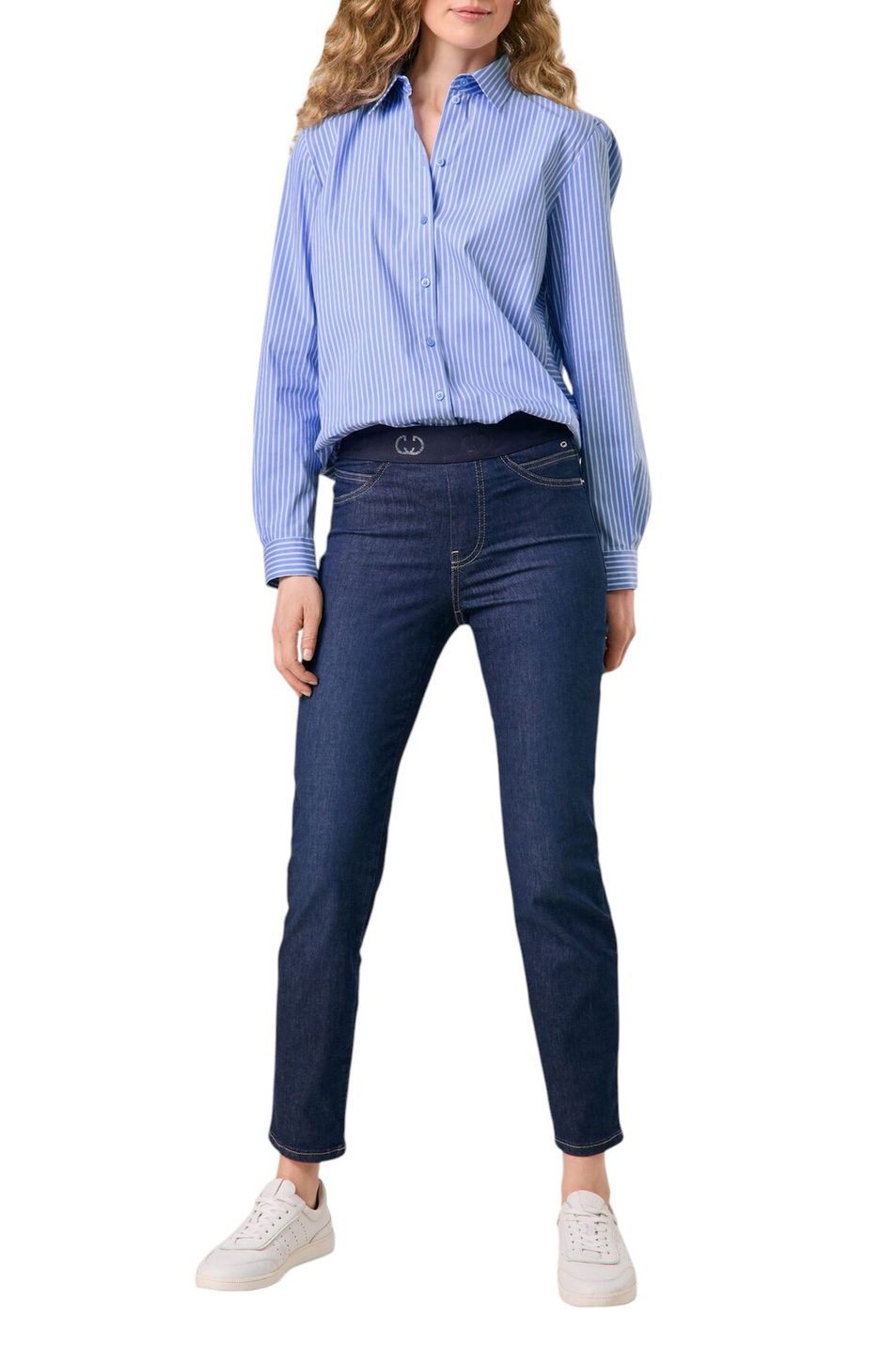 Женский Gerry Weber Джинсы с эластичным поясом (цвет ), артикул 520223-66932-SOLINE BEST4 | Фото 3