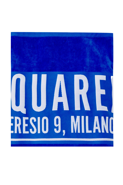 Dsquared2 Полотенце из натурального хлопка (Синий цвет), артикул D7P004000 | Фото 1