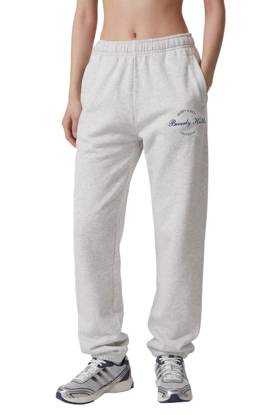 Женский Sporty & Rich Брюки Beverly Script (цвет ), артикул PA07076257GY03 | Фото 4