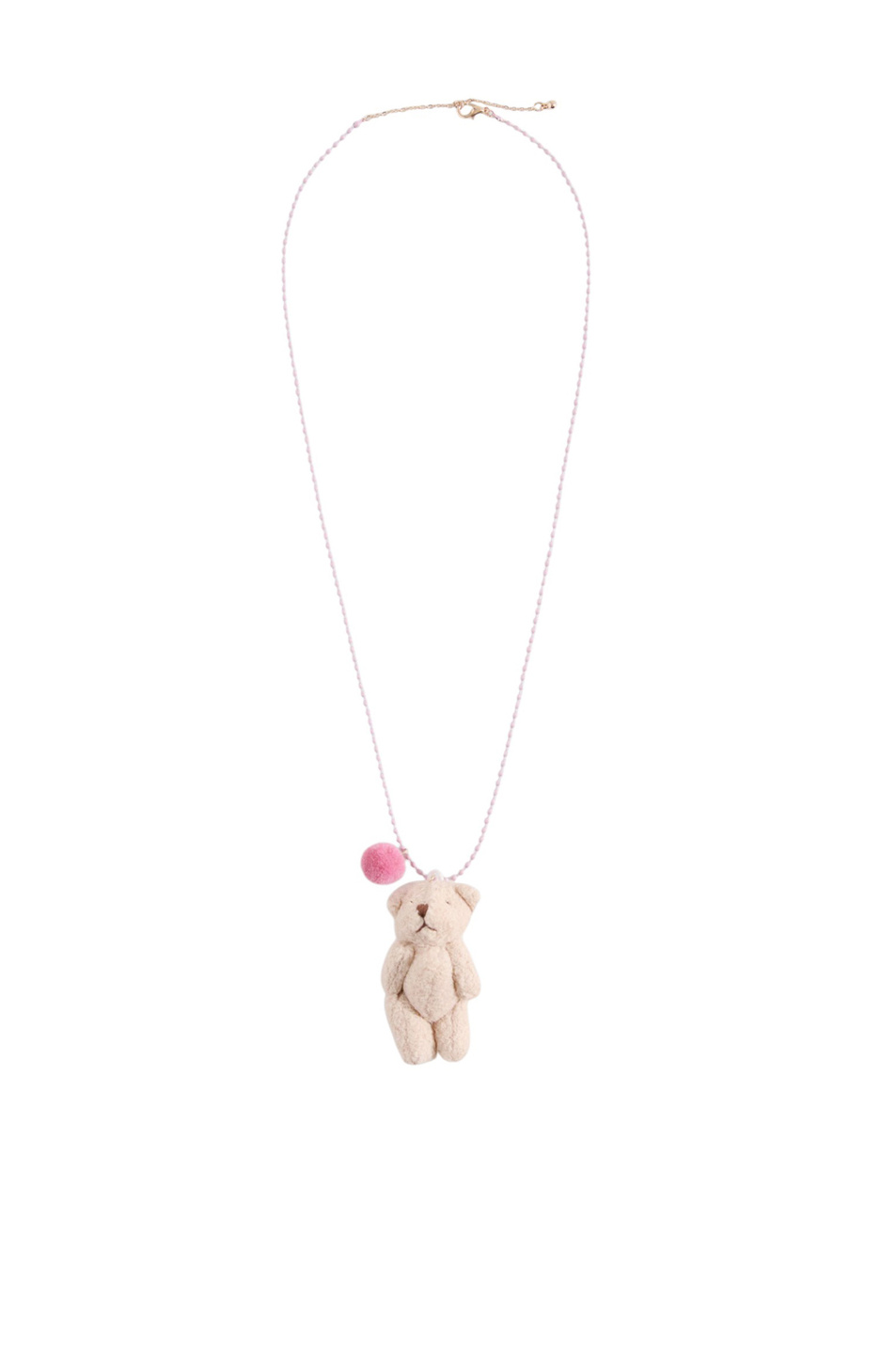 Девочкам Mango Kids Ожерелье TEDDY с подвеской (цвет ), артикул 17014118 | Фото 1