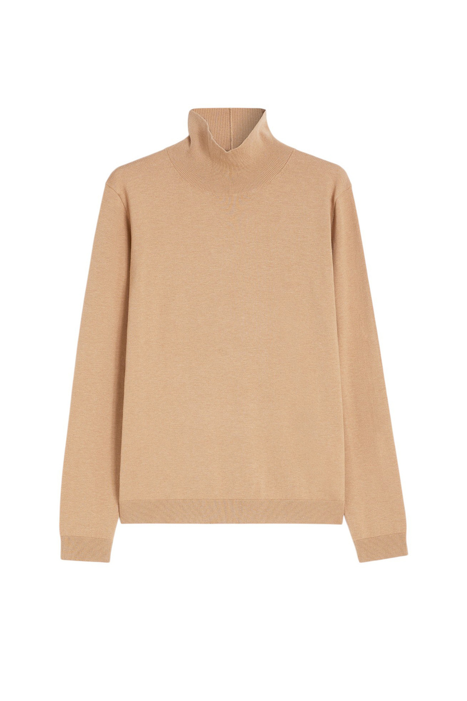 Водолазка KIKU из шелка и шерсти|Основной цвет:Коричневый Женский Weekend Max Mara Водолазка KIKU из шелка и шерсти (цвет ), артикул 2525366012 | Фото 1
