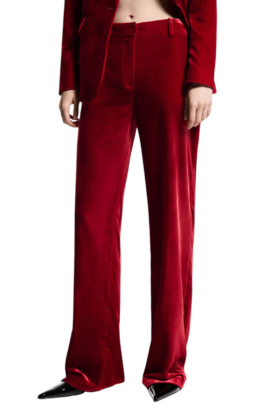 Женский Mango Брюки RUBI бархатные (цвет ), артикул 77099236 | Фото 3