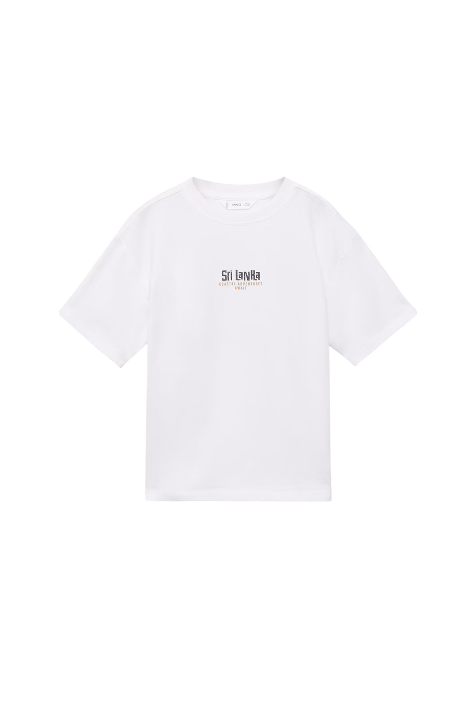 Мальчикам Mango Kids Футболка SRI из хлопка с принтом (цвет ), артикул 87015952 | Фото 1