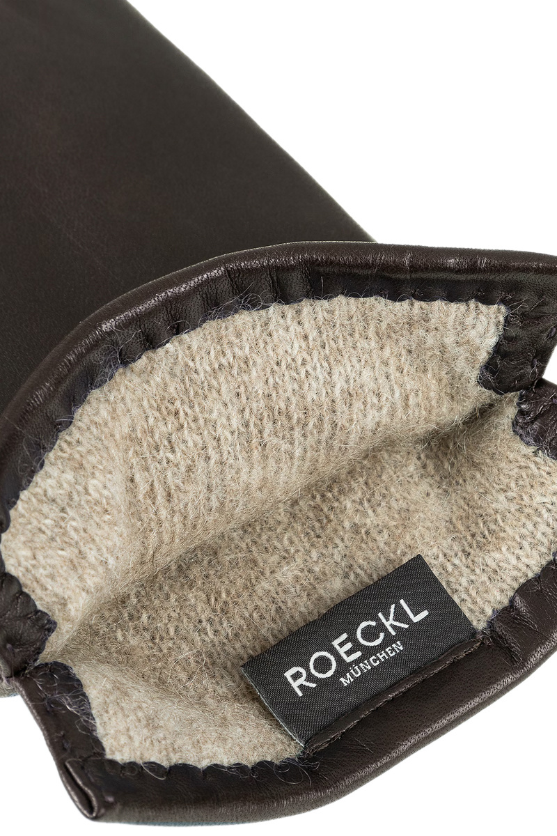 Перчатки Odessa из натуральной кожи|Основной цвет:Коричневый Женский Roeckl Перчатки Odessa из натуральной кожи (цвет ), артикул 11011-3190 | Фото 2