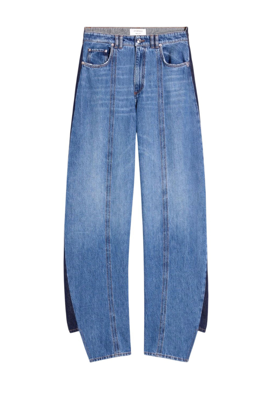 Женский Sportmax Джинсы QUARTO комбинированные (цвет ), артикул 2612181032 | Фото 1