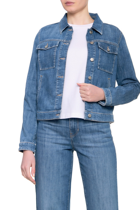 BOSS Джинсовая куртка из эластичного хлопка ( цвет), артикул 50474308 | Фото 4