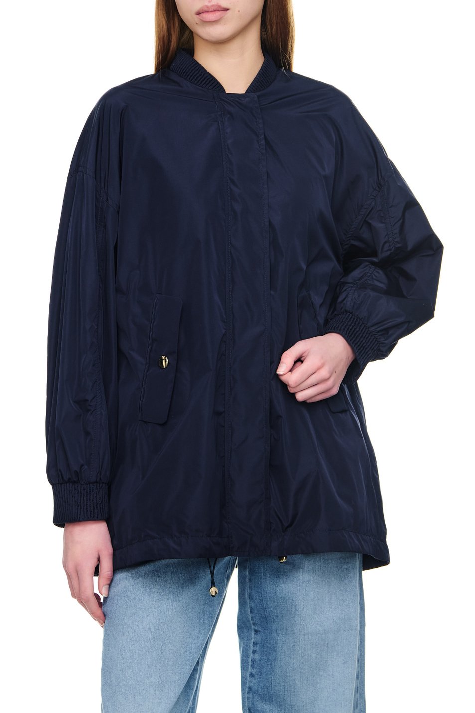 Женский iBLUES Куртка-бомбер FONDI оверсайз (цвет ), артикул 2370210131 | Фото 4