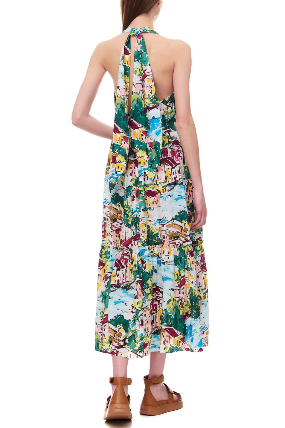 Женский MAX&Co. Платье RISTORO с принтом (цвет ), артикул 72212123 | Фото 5