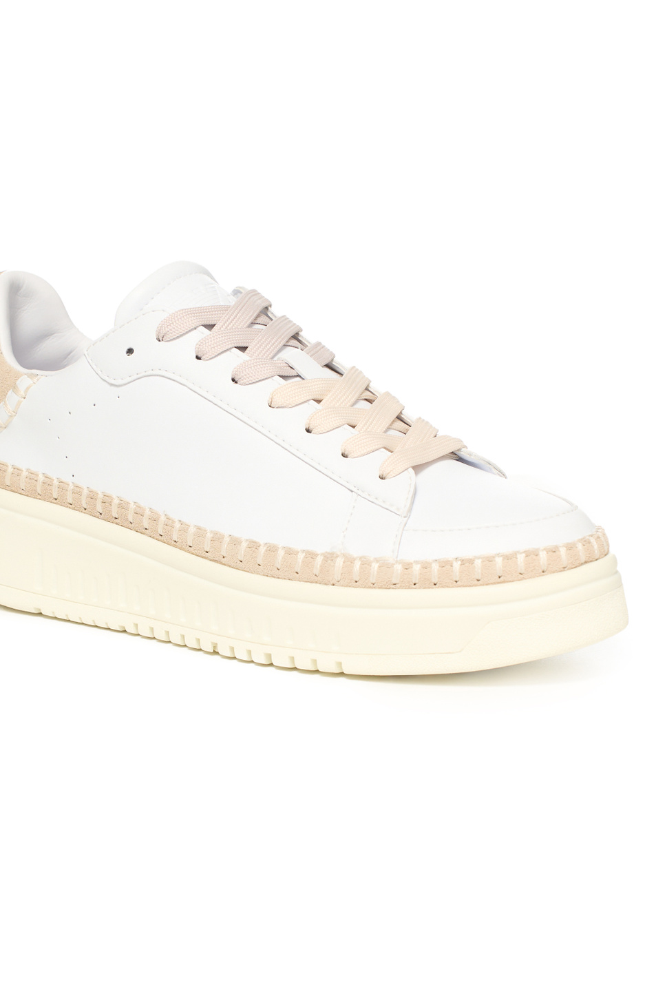 Женский Emporio Armani Кеды из натуральной кожи (цвет ), артикул EW003996-AF19890 | Фото 5